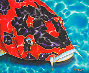 Bolt Koi Painting by Daniel Jean-Baptiste