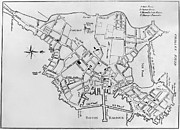 Boston: Map, 1770 Photograph by Granger Boston: Map, 1770 Photograph by Granger
