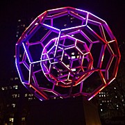 Buckyball By Leo Villareal Photograph by Natasha Marco