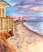 California Coast Painting by Clara Sue Beym