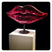 Chelsea Lips Photograph by Natasha Marco