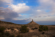 Chimney Rock On The Oregon Trail Photograph by Ed Peterson