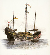 China: Trading Ship, 1797 Photograph by Granger