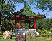 Chinese Gardens Garden Pavilion 21B Photograph by Gerry Gantt