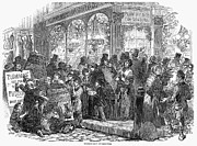 Christmas Shopping, 1852 Photograph by Granger