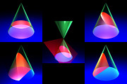Conic Sections 1 Landscape Digital Art by Russell Kightley