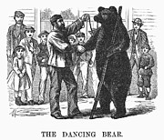 DANCING BEAR, c1840 Photograph by Granger DANCING BEAR, c1840 Photograph by Granger