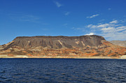 A majestic landscape of Lake Mead Where Water Meets the Rugged Terrain location Photograph by Dejan Jovanovic