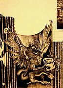 Detail 3 of - An Unfinished Dream - Durer Painting by J Vincent Scarpace