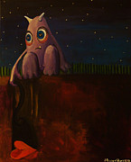 Disconnecting Painting by Mindy Huntress