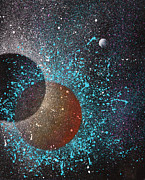 Eclipse Painting by Reina Cottier
