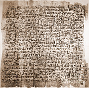 Edwin Smith Papyrus, Oldest Surgical Photograph by Science Source Edwin Smith Papyrus, Oldest Surgical Photograph by Science Source