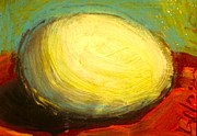 Egg Painting by Les Leffingwell