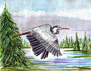 Flight of Fantasy Painting by Clara Sue Beym