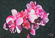 Flower Cluster Painting by Ken Powers