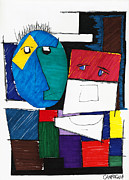 Friends Painting by Teddy Campagna