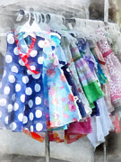 Girl's Dresses at Street Fair Photograph by Susan Savad Girl's Dresses at Street Fair Photograph by Susan Savad