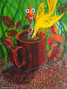 Good Morning Joe Painting by Mindy Huntress