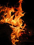 Highly Defined Flame Photograph by Azthet Photography
