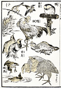 Hokusai: Birds Photograph by Granger