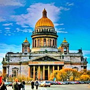 Isaak’s Cathedral
the Heaviest Photograph by Tommy Tjahjono