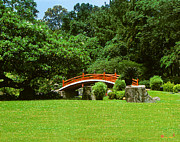 Japanese Garden Bridge 21M Photograph by Gerry Gantt