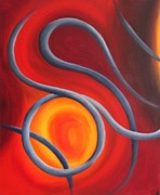 Kundalini Painting by Reina Cottier