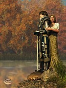 Lancelot and Guinevere Digital Art by Daniel Eskridge