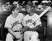 Larry Doby (1923-2003) Photograph by Granger