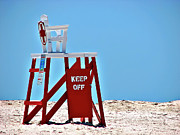 Life Guard Stand Photograph by Carolyn Marshall