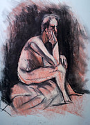 Lonely  Drawing by John Gholson