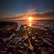 Long Exposure Sunset In La Jolla Photograph by Larry Marshall