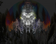 LUNAs SHRINE Digital Art by Mimulux Patricia No