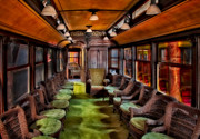 Luxury Vintage Trolley Digital Art by Susan Candelario Luxury Vintage Trolley Digital Art by Susan Candelario