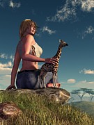 Miniature Giraffe Photograph by Daniel Eskridge Miniature Giraffe Photograph by Daniel Eskridge