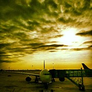 Morning Flight #sunrise #flight Photograph by Tommy Tjahjono