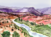 Mountain splendor Painting by Clara Sue Beym