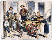 New York: Ice Cream, 1885 Photograph by Granger
