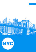 New York Poster Photograph by Naxart Studio