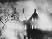 New York State Capitol Fire, 1911 Photograph by Omikron