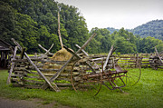 Old Farm Machinery and Split Rail Fence on a Farm in the Smoky Mountains Photograph by Randall Nyhof Old Farm Machinery and Split Rail Fence on a Farm in the Smoky Mountains Photograph by Randall Nyhof