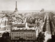 Paris: Aerial View, 1900 Photograph by Granger Paris: Aerial View, 1900 Photograph by Granger