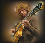 Pat Methany Digital Art by Suzanne Giuriati Cerny