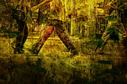 Pedestrians On the Move No. OL1 Photograph by Randall Nyhof Pedestrians On the Move No. OL1 Photograph by Randall Nyhof