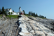 Pemaquid Point Lighthouse Photograph by Ted Kinsman