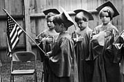 Pledging Allegiance, 1978 Photograph by Granger
