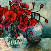 Poppy day Painting by Jeremy Holton