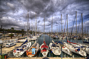 Port Olimpic Photograph by Yhun Suarez Port Olimpic Photograph by Yhun Suarez