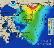 Predicted Effects Of Hurricane Camille Photograph by Science Source