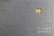 Puzzle With A Missing Piece Photograph by Photo Researchers, Inc.